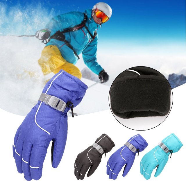 Xihbxyly Compras En Línea Guantes de Invierno y Nieve para Niños, Resistentes Al Viento y Al Montañismo