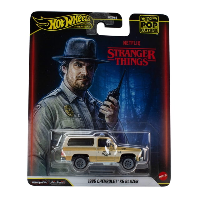 Vehículo de Colección Mattel Hot Wheels Auto Cultura Pop 1985 Chevrolet K5 Blazer