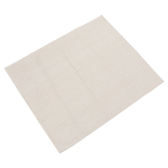 WEUVEB 10 Sheets Simple Beige Cotton Oil Painting Canvas for Artistic and Home Decoration