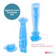 thumbnail image 3 of 200 Lancetas Universales VitalCare 28G | Estériles y Desechables | 2 Cajas de 100 Piezas, 3 of 5
