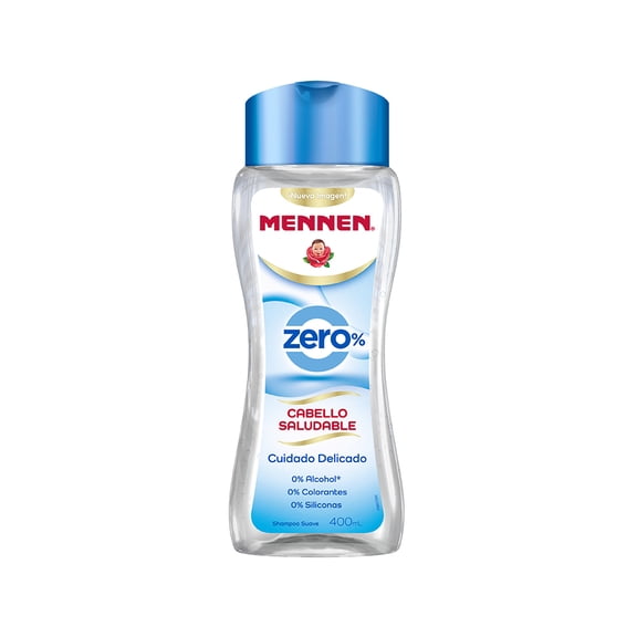 Shampoo Mennen Cabello Saludable Zero Cuidado Delicado 400 ml