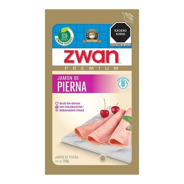 Jamón de pierna Zwan premium 250 g