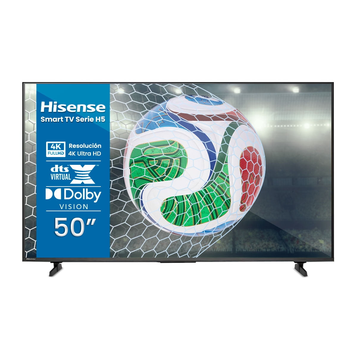Pantalla Hisense H5 50” UHD 4K Smart TV Google TV 50H5BG