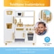 thumbnail image 5 of Cocina de Juguete de Madera para Niños con Refrigerador Cocinita Para Niñas Blanca -Vintage White And Gold, 5 of 8