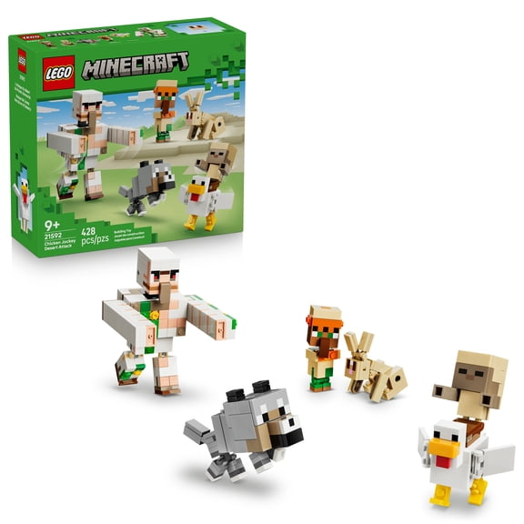Set LEGO Minecraft Ataque del Jinete Avícola en el Desierto 21592