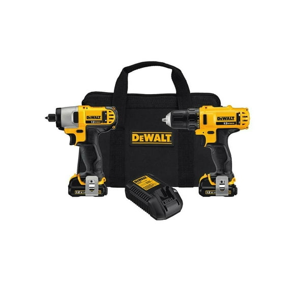 Combo Atornillador Dewalt Atornillador de Imp DCK211S2