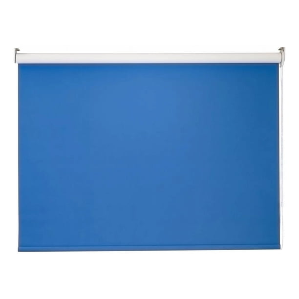 DecoKing Persiana para Ventana Enrollable Horizontal Blackout 140cm ancho x 180cm alto Blue