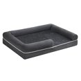 thumbnail image 3 of Cama Ortopédica para Perros, Sofá, Cama para Mascotas, Funda Extraíble y Lavable, 112 x 86 x 20 cm, Gris Oscuro, 3 of 8