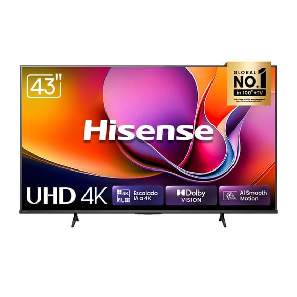 TV Hisense 43 pulgadas 43A65NV VIDAA