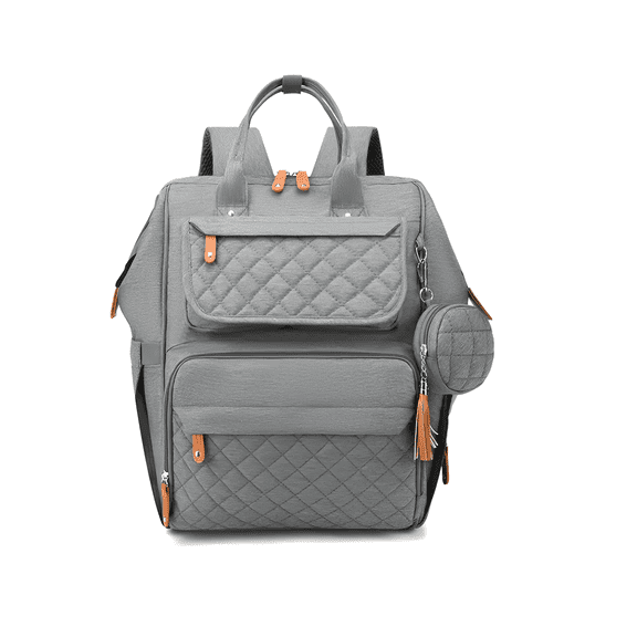 Pañalera Mochila Bebe 30l Malubero Gris