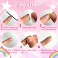thumbnail image 4 of Uñas Postizas OPkssnails Flor Niñas 8-12 Años, 4 of 6