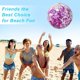 thumbnail image 5 of PVC Inflatable Beach Balls Glitter Transparent Beach Balls Water Play Toy Outdoor Floating Sports Balls, 5 of 9