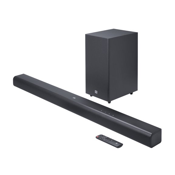 Barra de sonido de 3.1 canales con Dolby Atmos virtual y subwoofer inalámbrico JBL CINEMA SB580