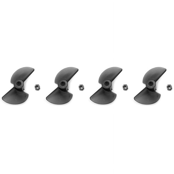 4 Piezas Ft012-9 Hélice de  de Timón 2 Palas Hélice para  Ft012 2,4G Sin Escobillas Rc  Repuestos Accesorios