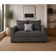 thumbnail image 1 of Love seat El Bazar Store Miami Lino Gris oxford 2 plazas, Modular, Moderno, Sala, 1 of 5