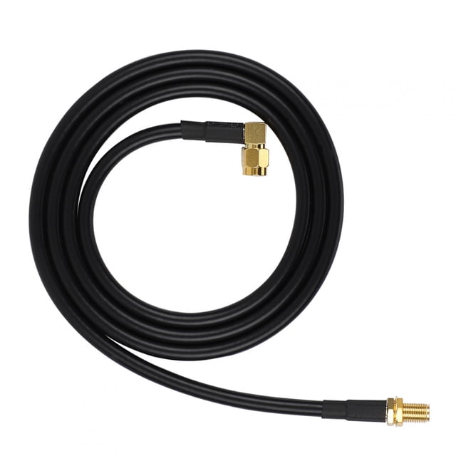 Cable adaptador de antena, SMA hembra a SMA Cable de extensión de antena Cable de extensión coaxial Confiabilidad excepcional
