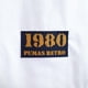 thumbnail image 4 of Jersey Pumas Retro 1980 Old School Sports Para Hombre Talla EG Blanco/azul, 4 of 4