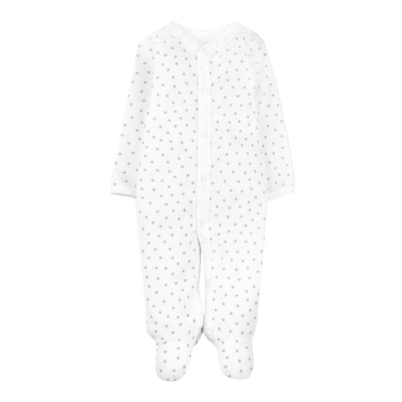 Mameluco Baby Creysi para Bebé Unisex Blanco Talla 0 Meses