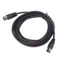 thumbnail image 1 of Cable DIN de 6 pines macho a macho Conexión de señal de sonido Plug and Play Cable de extensión DIN para dispositivo digital 3 metros/9,8 pies, 1 of 8