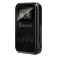 thumbnail image 3 of 2 en 1 Bluetooth 5.0 Transmisor Receptor Adaptador de audio inalámbrico Pantalla digital FM para coche, 3 of 8