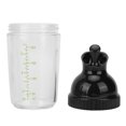 thumbnail image 1 of Agitador de aderezo para ensaladas, agitador de aderezo para ensaladas de 200 ml, suministros de cocina, tarro de aderezo para ensaladas con tapas, diseño aerodinámico, 1 of 12