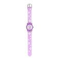 thumbnail image 1 of Relojes de pulsera para niñas Dibujos animados lindos en 3D Relojes educativos coloridos impermeables para niñas mayores de 3 años Púrpura, 1 of 12