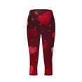 thumbnail image 5 of TaTaai Valentine's Day Printed Non-see-through Women High Waisted Yoga Leggings Stretchy Breathable Elastic Gym Workout Casual Daily Full Length Pants Gift, 5 of 5