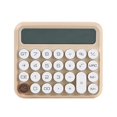 thumbnail image 2 of 3X Calculadora con Interruptor Mecánico de 12 Dígitos Pantalla LCD Grande Calculadora de Escritorio Calculadora Financiera con Botón Grande Beige, 2 of 4