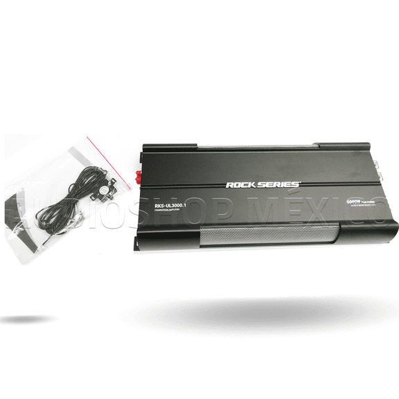 Amplificador Monoblock Rock Series Rks-ul3000.1 6000 Watts Clase D Competencia Spl Rock Series RKSUL30001