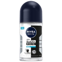 Desodorante Antitranspirante Nivea Men Black & White Fresh Roll-on 50 ml
