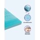 thumbnail image 3 of Sobrecolchón Zomilux Colchoneta Memory Foam Ultra Suave con Gel Refrescante 7 Zonas de Confort King Size, 3 of 6
