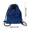 thumbnail image 3 of Mochila deportiva impermeable con cordón | Bolsa de gimnasio de tela Oxford Gran Capacidad | Organizador de Viajes Plegable de Fitness | Saco de almacenamiento duradero para exteriores, natación, 3 of 6