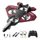 thumbnail image 4 of Avión de control remoto, avión de ala fija, modelo de caza, helicóptero ligero Rojo con 2 pilas, 4 of 8
