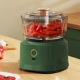 thumbnail image 4 of Mini procesador de alimentos portátil | Picadora de ajo inalámbrica con carga USB | Picadora de verduras de 350 ml para carne y especias | Picadora eléctrica compacta para cocina, 4 of 5