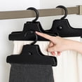 thumbnail image 1 of pstuiky Percha para ropa de almacenamiento en casa sin costuras con pinzas para pantalones especial para pantalones arrugados, 1 of 6
