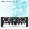 thumbnail image 4 of Teclado Electrónico Piano 37 Teclas | Instrumento musical digital multifunción | Órgano Electrónico Portátil para Principiantes con Modos de Canto y Piano | Compacto 13,78 x 5,11 pulgadas | Funciona, 4 of 7