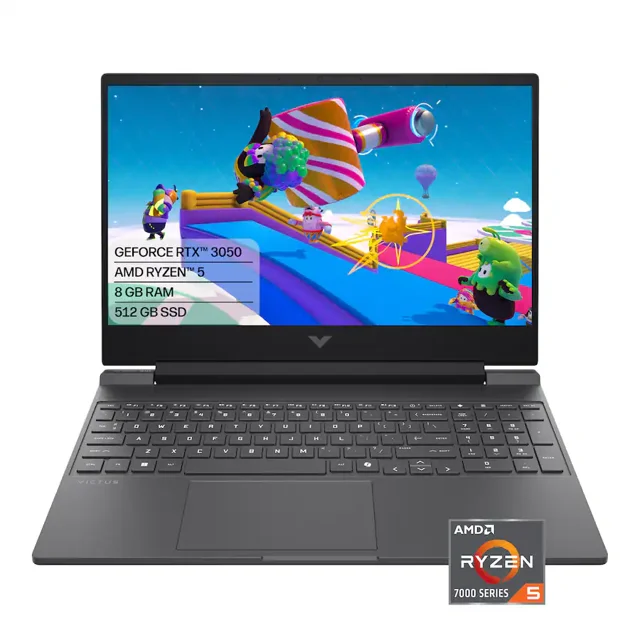 Laptop HP Victus 15.6" R5 RTX3050 8GB RAM 512GB SSD
