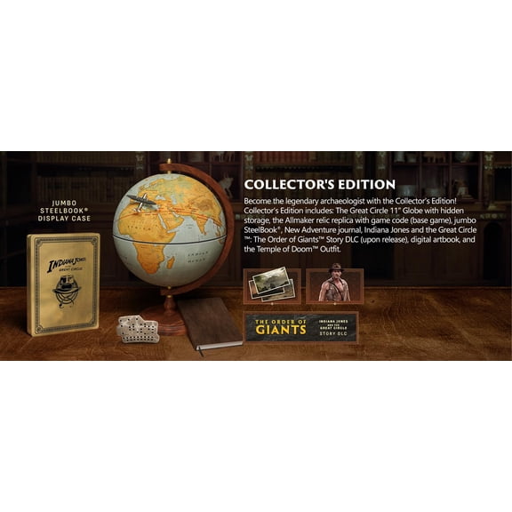 Indiana Jones and the Great Circle: Edición de coleccionista – Xbox Series X|S y PC con Windows [Código digital]