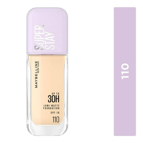 Base de maquillaje Maybelline Superstay Lumi Matte tono 110, 40 ml