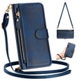 thumbnail image 4 of Funda para Xiaomi POCO F6 PRO Cartera de Mano con Cremallera y Correa Cruzada Desmontable, 4 of 5