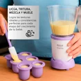 thumbnail image 4 of RCA Procesador de Alimentos BabyBullet RC-NBB, 200 W, libre de BPA, cuchillas de acero inoxidable, incluye 6 tarros de 50 ml, vaso con asas de 170 ml, bandeja flexible, espátula y vaso de 295 ml., 4 of 10