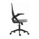 thumbnail image 2 of Silla Ejecutiva ACTECK FLUX LITE EC313 Ergonomica Reclinable 120° 100kg Reposabrazos Abatibles 90° Marco Negro Malla Gris AC-943390, 2 of 3