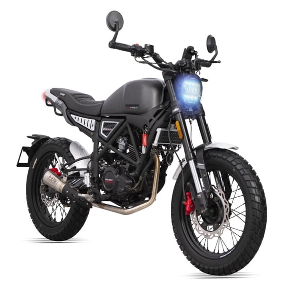 Motocicleta Veloci Dark Thunder Hyper Scrambler  250CC Titanio