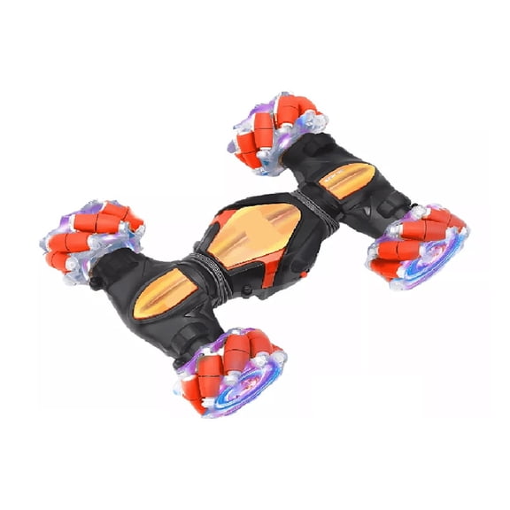 Gesto Control Remoto Todoterreno Truco Escalada Coche negro naranja