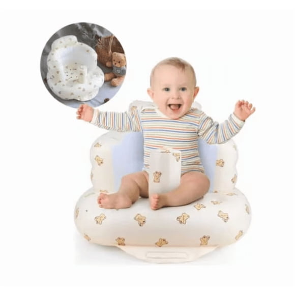 Plegable Sillas Inflable Para Bebé Comer Baño Exterior Hogar