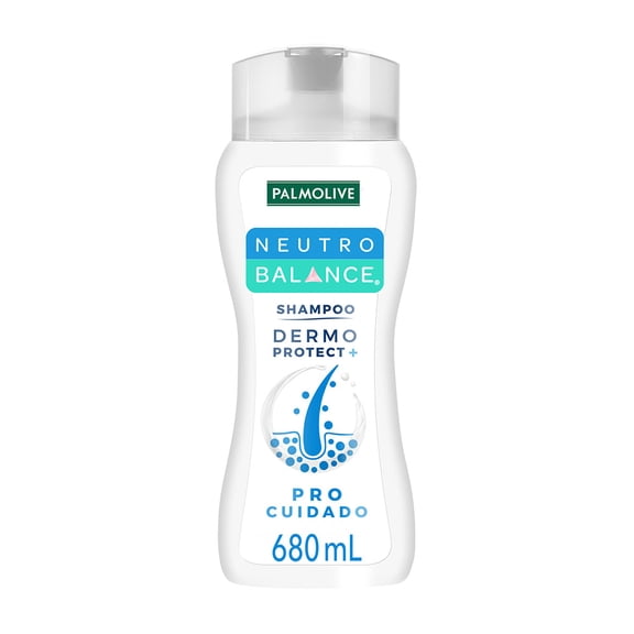 Shampoo Palmolive Neutro Balance Pro Cuidado Humectación y Dermo Protect + Control Caspa 680 ml
