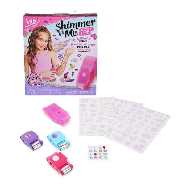 Set de Tatuajes Cool Maker Shimmer Me Varios Accesorios Cool Maker