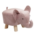 thumbnail image 1 of Banco de elefante, sofá, taburete de té, zapatos de dibujos animados portátiles, taburete otomano cambiador para Rosa, 1 of 9