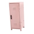 thumbnail image 2 of Mini locker, armario de escritorio, taquilla metálica multifuncional para niñas, caja miniatura rosa, 2 of 8