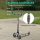 thumbnail image 3 of Monopatin Scooter para Niños de 2 a 5 Años Hurtle, 3 Ruedas con Luces LED, Mini Kickboard con Freno, Manillar Ajustable de 63 cm a 71 cm, Antideslizante, Patin del Diablo, Arbol, 3 of 7